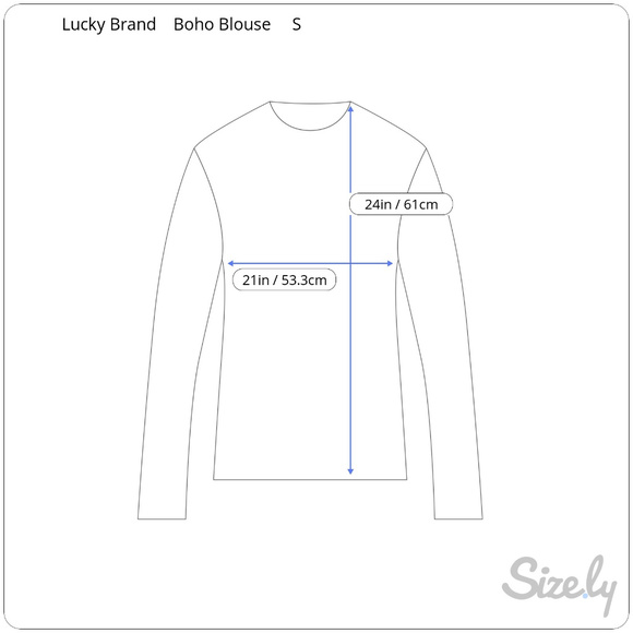 Lucky Brand Womens Blouse Small Boho - 2 Shirts - Picture 6 of 8